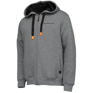 Hanorac SAVAGE GEAR Hoodie Classic Zip Hoodie, Grey Melange, Marime XXL Hanorac SAVAGE GEAR Hoodie Classic Zip Hoodie, Grey Melange, Marime XXL