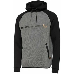 Hanorac SAVAGE GEAR Tec Foam, Dark Grey Melange, Marimea M Hanorac SAVAGE GEAR Tec Foam, Dark Grey Melange, Marimea M