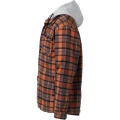 Hanorac SAVAGE GEAR Twin Shirt Jacket Check L, Orange Grey Hanorac SAVAGE GEAR Twin Shirt Jacket Check L, Orange Grey