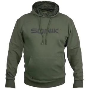 Hanorac SONIK Hoody Green, Marime M Hanorac SONIK Hoody Green, Marime M
