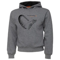 Hanorac Savage Gear Junior Jaw Grey Melange 14-16 Ani Hanorac Savage Gear Junior Jaw Grey Melange 14-16 Ani