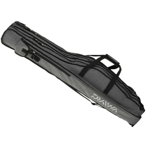 Husa 3 Lansete + Mulineta DAIWA D-Vec, Grey, 155cm