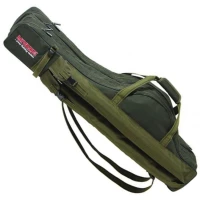 Husa Lansete Mivardi Rod Holdall Multi Green, 3 Compartimente, 145cm