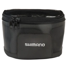 GEANTA MULINETA SHIMANO REEL CASE M BLACK CARBON 16X12X8CM
