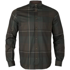 Camasa HARKILA Akse Shirt, Shadow Brown, Marime L