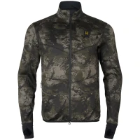 Jacheta Harkila Noctyx Camo Full Zip Fleece, Black Camo, Marimea 2xl