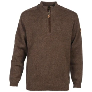 Pulover TREESCO, Marron, Marime L Pulover TREESCO, Marron, Marime L