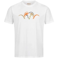 Tricou BLASER Argali 3D Debossed T 25, White, Marime 2XL