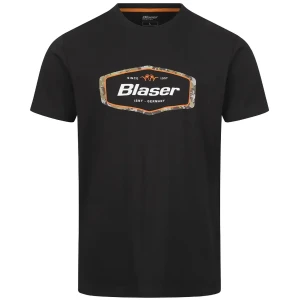 Tricou BLASER Badge T 24, Black, Marime M