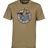 Tricou Treesco Percussion Hutte, Bej, Marimea 3xl