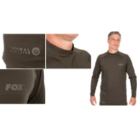 Bluza Fox Thermal Base Layer, Kaki, Marime M