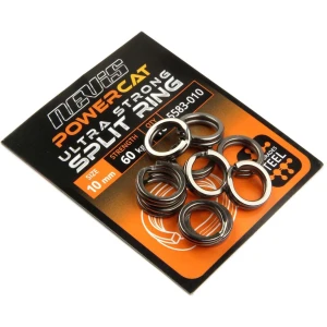 Inele Despicate Nevis Power Cat, 50kg, 8mm, 10buc/pac Inele Despicate Nevis Power Cat, 50kg, 8mm, 10buc/pac