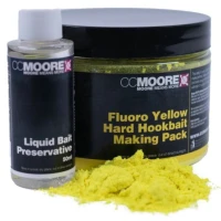Mix CC MOORE Fluoro Yellow Hard Hookbait Making Pack, 200g