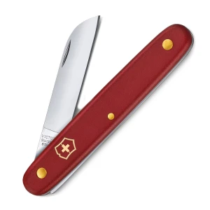 Briceag Cutit Pentru Gradinarit Victorinox Left-Handed, 10cm, Rosu