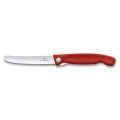 Briceag Cutit Pliabil Victorinox, Swiss Classic Paring Knife, Lama Zimtata 11cm, Rosu Briceag Cutit Pliabil Victorinox, Swiss Classic Paring Knife, Lama Zimtata 11cm, Rosu