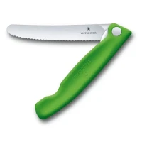 Briceag Cutit Pliabil Victorinox, Swiss Classic Paring Knife, Lama Zimtata 11cm, Verde Briceag Cutit Pliabil Victorinox, Swiss Classic Paring Knife, Lama Zimtata 11cm, Verde