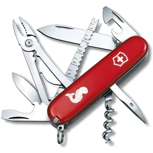 Briceag Multifunctional Victorinox Angler, Red, 9.10cm Briceag Multifunctional Victorinox Angler, Red, 9.10cm