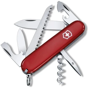 Briceag Multifunctional Victorinox Camper, Red, 9.10cm Briceag Multifunctional Victorinox Camper, Red, 9.10cm