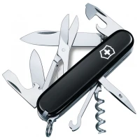 Briceag Multifunctional Victorinox, Climber, 9.1cm, Negru, Blister