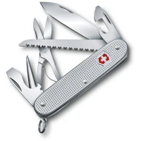 Briceag Multifunctional Victorinox, Farmer X Alox, 9.3 Cm, Argintiu