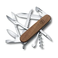 Briceag Multifunctional Victorinox Huntsman Wood, Lemn Nuc, 9.10cm