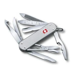 Briceag Multifunctional Victorinox MiniChamp Alox, Argintiu, 5.80cm  Briceag Multifunctional Victorinox MiniChamp Alox, Argintiu, 5.80cm