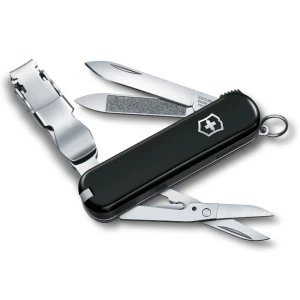 Briceag Multifunctional Victorinox, Nail Clip 580, 6.5cm, Negru
