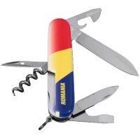 Briceag Multifunctional Victorinox Spartan, Romanian Flag, 9.10cm Briceag Multifunctional Victorinox Spartan, Romanian Flag, 9.10cm
