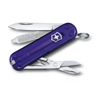 Briceag Victorinox Classic Colors Transparent, Persian Indigo - 0.6223.t29g