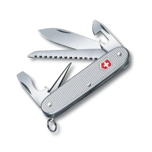 Briceag Victorinox Farmer Alox, Argintiu, 9.30cm Briceag Victorinox Farmer Alox, Argintiu, 9.30cm