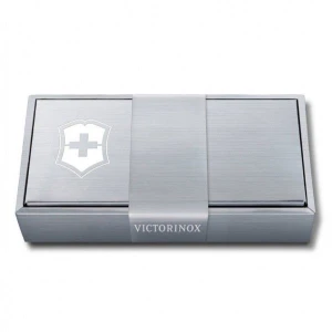 Cutie Briceag Victorinox, Gift Box Cu Manson, 5 Straturi 9.1cm, Argintiu