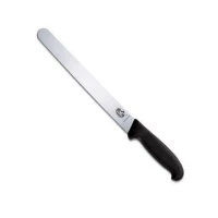 Cutit Bucatarie Victorinox Fibrox Slicing Knife, Lama 25cm, Negru