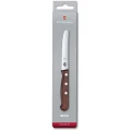 Cutit Bucatarie Victorinox, Paring Knife, Lama Zimtata 10cm, Lemn, Maro, Cutie Cadou