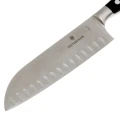 Cutit Bucatarie Victorinox Santoku, Lama Gofrata 17 cm, ,Negru, Cutie Cadou Cutit Bucatarie Victorinox Santoku, Lama Gofrata 17 cm, ,Negru, Cutie Cadou
