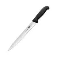 Cutit Bucatarie Victorinox Slicing Knife, Fibrox, Varf Ascutit, Lama 25cm, Negru