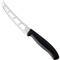 Cutit Bucatarie Victorinox, Swiss Classic Branza Si Unt, Lama Zimtata 11cm, Negru