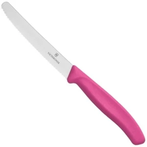 Cutit Bucatarie Victorinox Swiss Classic Paring Knife, Lama Zimtata 11cm, Roz Cutit Bucatarie Victorinox Swiss Classic Paring Knife, Lama Zimtata 11cm, Roz