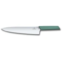 Cutit Carne Victorinox Swiss Modern Chefs Knife, Lama 25cm, Verde Menta, Blister