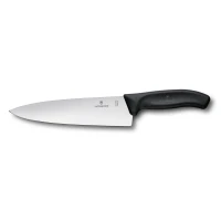 Cutit Carne Victorinox, Swissclassic Carving Knife, Lama 20cm, Negru, Cutie Cadou