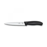 Cutit Filetat Victorinox Swiss Classic, Lama Flexibila 16cm, Negru, Blister Cutit Filetat Victorinox Swiss Classic, Lama Flexibila 16cm, Negru, Blister