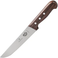 Cutit Macelar Victorinox Butchers Knife, Lama 18cm, Lemn, Maro