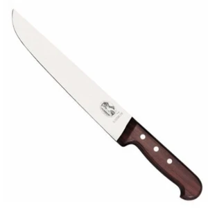 Cutit Macelar Victorinox Butchers Knife, Lama 36cm, Lemn, Maro