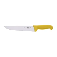 Cutit Macelar Victorinox Fibrox Butchers Knife, Lama 20cm, Galben