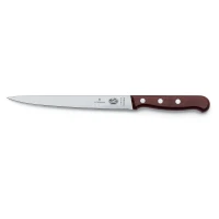 Cutit Pentru Filetat Victorinox Fish Filleting Knife, Lama 18cm, Lemn, Maro