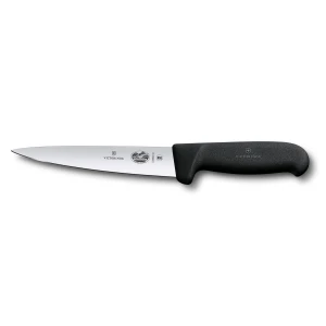 Cutit Pentru Sacrificare Victorinox Sticking Knife, Fibrox, Lama 12cm, Negru