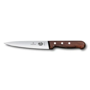 Cutit Pentru Sacrificat Victorinox Fibrox Stinking Knife, Lama 14cm, Lemn, Maro