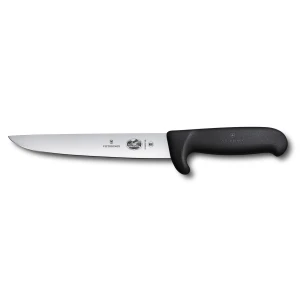 Cutit Pentru Sacrificat Victorinox Sticking Knife, Safety Nose, Lama 18cm, Negru Cutit Pentru Sacrificat Victorinox Sticking Knife, Safety Nose, Lama 18cm, Negru