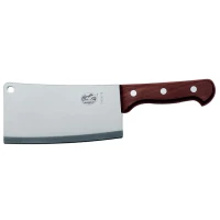 Cutit Satar Victorinox Wood Kitchen Cleaver, Lama 18cm, Maro