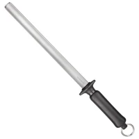 Masat Diamantat Victorinox Coated Sharpening Steel, 26cm, Negru