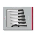 Set 6 Cutite Bucatarie Victorinox, Negru Set 6 Cutite Bucatarie Victorinox, Negru